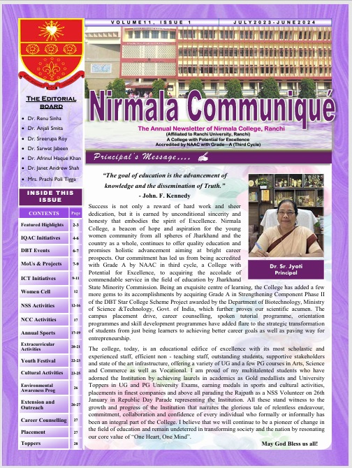 Nirmala Communique 2024